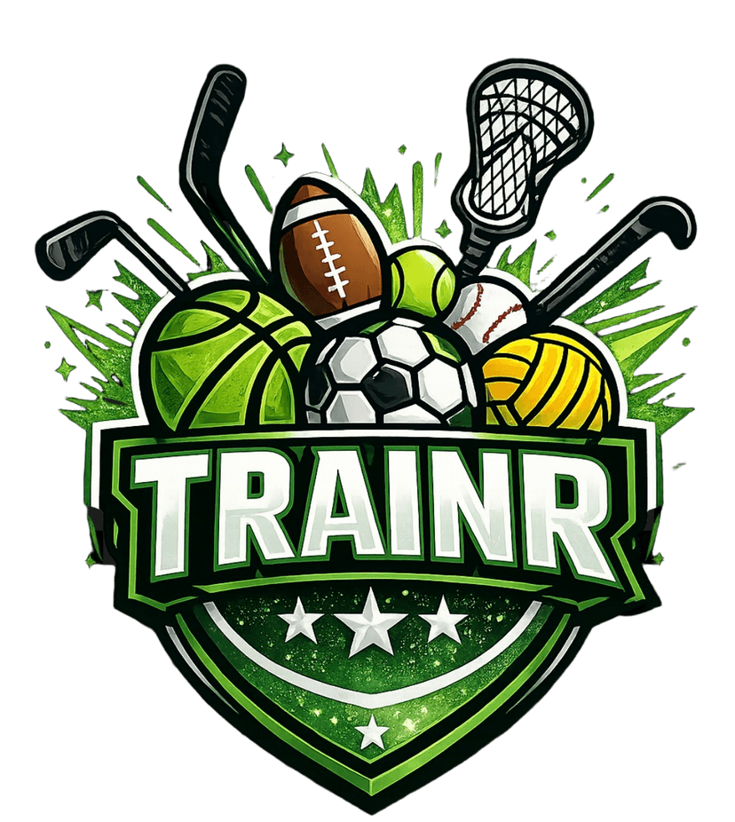 Trainr multi-sport shield logo